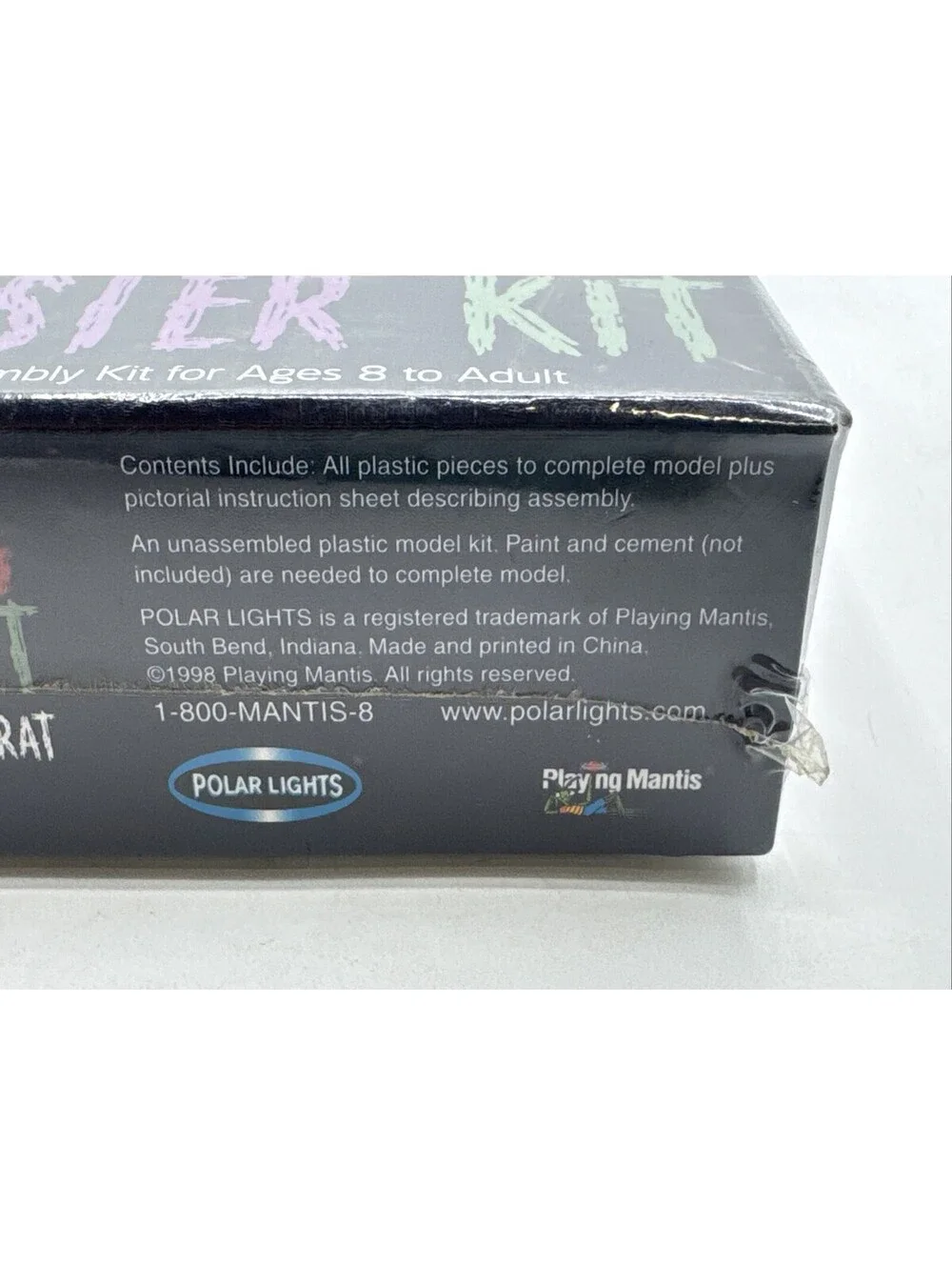 1998 Polar Lights Customizing Skull, Lizard & Rat Monster Model Kit Sealed 5020